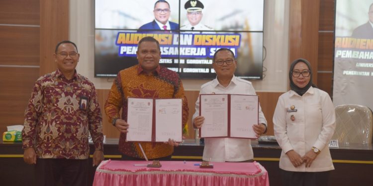 UNG dan Pemkab Gorontalo Utara Perkuat Sinergi Pembangunan Daerah Melalui MoU Strategis