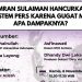 AJI Diskusi Publik Amran Sulaiman Hancurkan Ekosistem Pers