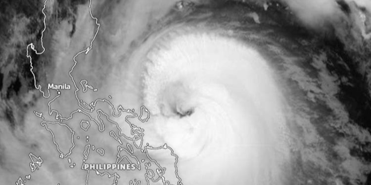 Topan Fung-wong Mendekati Pendaratan di Luzon
