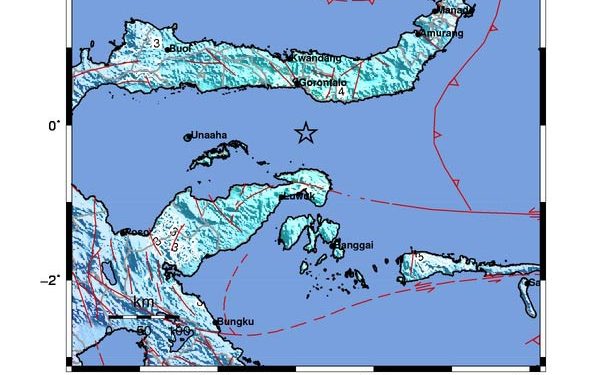 Gempa Kuat M6,2 Guncang Gorontalo, Tidak Berpotensi Tsunami