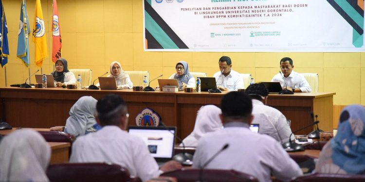 LPPM UNG Gelar Klinik Proposal, Mantapkan Dosen Menuju Hibah DPPM Kemdiktisaintek 2026