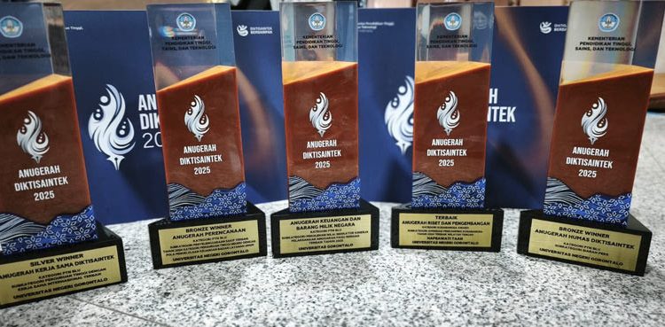 UNG Raih 5 Penghargaan Anugerah Diktisaintek 2025