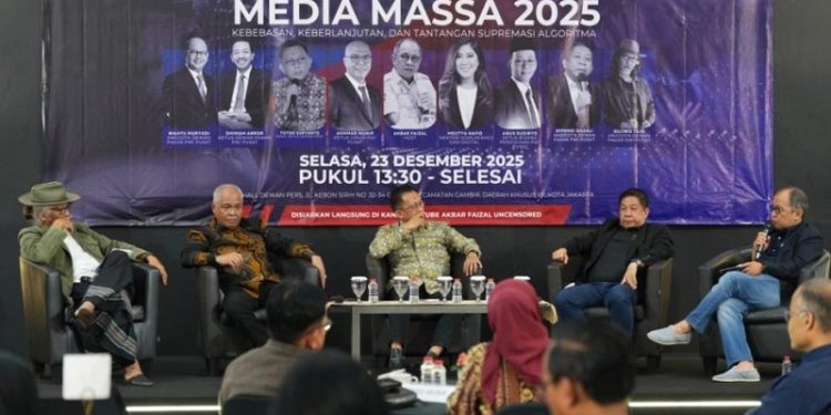 Kaleidoskop Media 2025: Dewan Pers Ingatkan Ancaman Algoritma dan Krisis Dari Dalam Pers