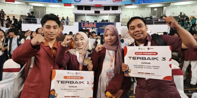 Prestasi Membanggakan, UNG Juara Pertama Abdidaya Ormawa 2025