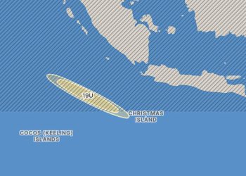 Bibit Siklon Tropis Akan Berkembang di Selatan Barat Daya Bengkulu