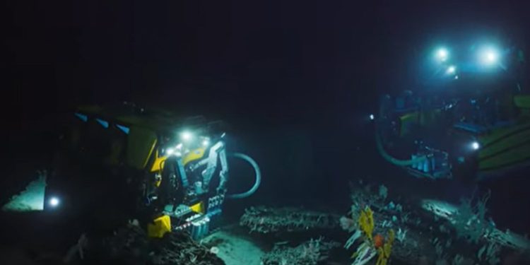 BRIN – OceanX Berhasil Merekam Struktur Komunitas Gunung Bawah Laut Sulawesi Utara