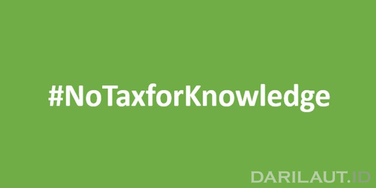 Organisasi Pers Kampanye #NoTaxforKnowledge untuk Akses Ilmu Pengetahuan Inklusif dan Berkualitas