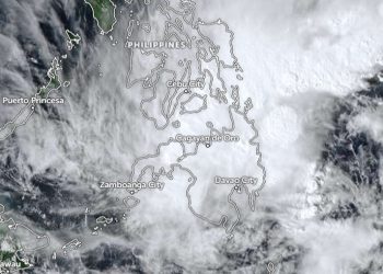 Badai Tropis Penha Mendekati Pendaratan di Pantai Mindanao Timur