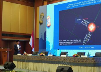 Hilal Ramadan 1447 H di Bawah Ufuk