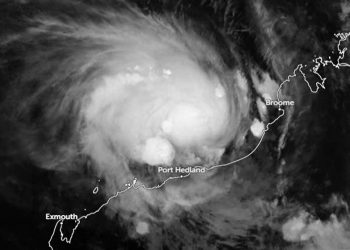 Siklon Tropis Mitchell Terbentuk di Dekat Pilbara Australia