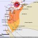 Siklon Tropis Mitchell Mendekati Teluk Exmouth di Australia Barat