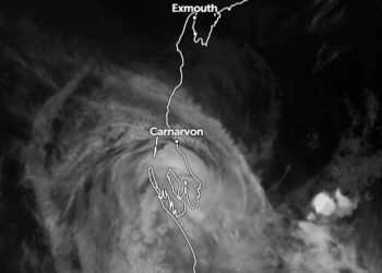 Siklon Tropis Mitchell  Mendarat di Wilayah Gascoyne Australia Barat
