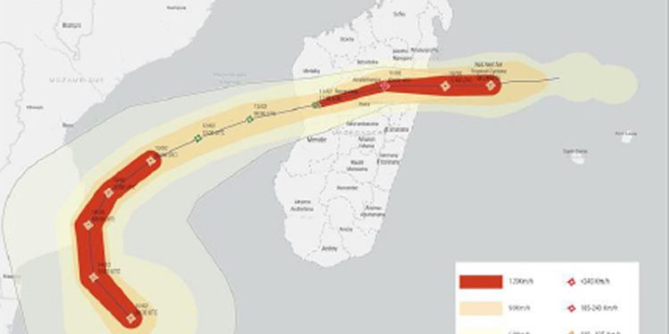 Sekolah Diliburkan, Kantor PBB Khawatir Dampak Terberat Siklon Tropis Gezani di Madagaskar dan Mozambik
