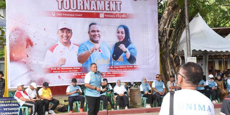 UNG Menggelar Kompetisi Turnamen Petanque Internasional