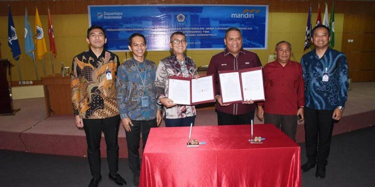 UNG dan Bank Mandiri Kerja Sama Layanan Perbankan Strategis