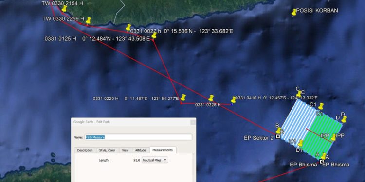 21 ABK Nazila Korban Kapal Tenggelam di Laut Maluku Dibawa ke Gorontalo