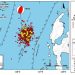 1.378 Aktivitas Gempa Susulan di Laut Maluku, 25 Dirasakan Masyarakat