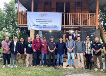 Melki Gani –  Fajri A. Kidjab Ketua dan Sekretaris Terpilih AMSI Gorontalo Periode 2026-2030