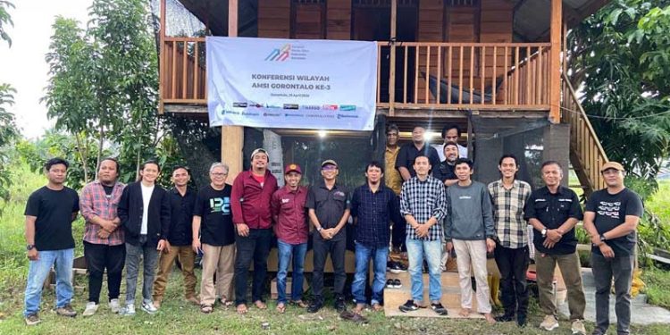 Melki Gani –  Fajri A. Kidjab Ketua dan Sekretaris Terpilih AMSI Gorontalo Periode 2026-2030