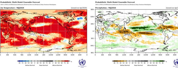 Sinyal Kuat Suhu Permukaan Daratan Diperkirakan Berada di Atas Normal