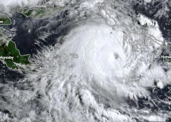 Siklon Tropis Maila Menguat Menjadi Kategori 5 di Laut Solomon