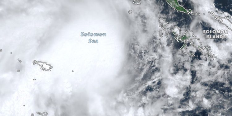 Siklon Tropis Akan Terbentuk di Laut Solomon
