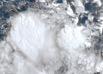 Bibit Siklon Tropis 92S di Barat Laut Kepulauan Cocos (Keeling)