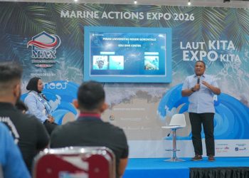 Rektor UNG Bahas Potensi Kawasan Teluk Tomini di Marine Action Expo 2026