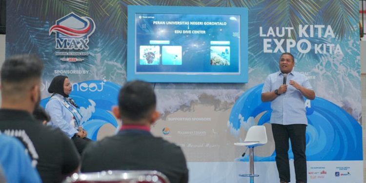 Rektor UNG Bahas Potensi Kawasan Teluk Tomini di Marine Action Expo 2026