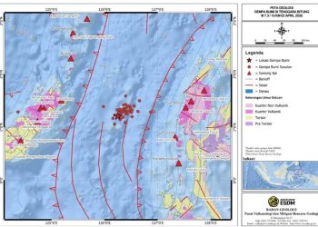 Gempa Laut Maluku Berasal Dari Aktivitas Subduksi Ganda Punggungan Mayu