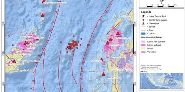 Gempa Laut Maluku Berasal Dari Aktivitas Subduksi Ganda Punggungan Mayu