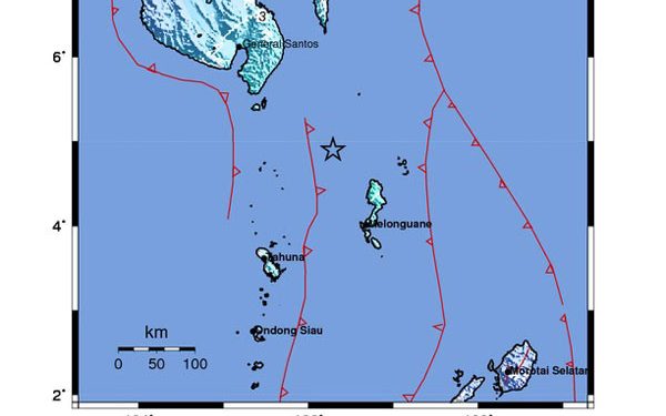 Gempa Kuat M6,2 Guncang Sangihe dan Talaud, Sulawesi Utara