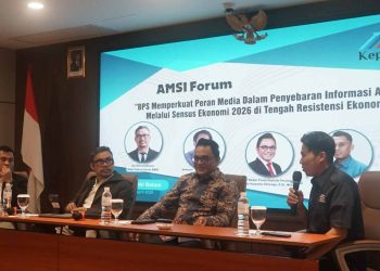 Sensus Ekonomi 2026, AMSI – BPS Perkuat Kolaborasi Media