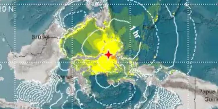 Gempa M7,6 Laut Maluku, Tsunami Terdeteksi di Halmahera Barat dan Bitung