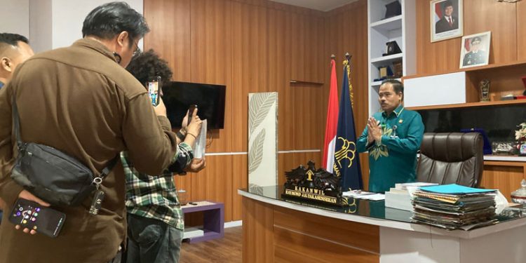 Kanwil Kementerian Hukum Provinsi Gorontalo Bahas Jurnalisme Berintegritas di Temu Jurnalis