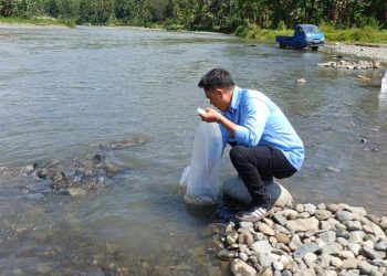 60 Ribu Benih Ikan Dilepas di Sungai Poigar dan Mondaton Kabupaten Bolaang Mongondow