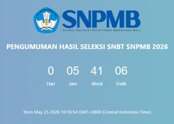 Hasil Seleksi Penerimaan Mahasiswa Baru SNBT 2026 Diumumkan Sore Ini