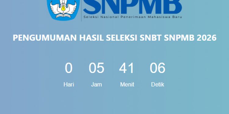 Hasil Seleksi Penerimaan Mahasiswa Baru SNBT 2026 Diumumkan Sore Ini