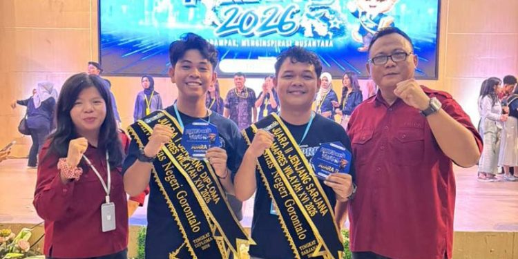 Mahasiswa UNG Juara di Pilmapres Wilayah XVI