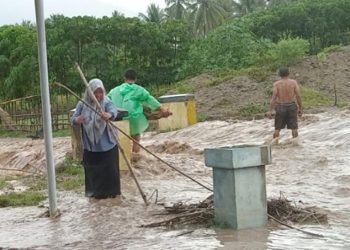 Banjir Melanda Suwawa Selatan Kabupaten Bone Bolango