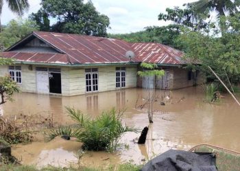Ratusan Rumah Terendam Banjir di Kabupaten Boalemo