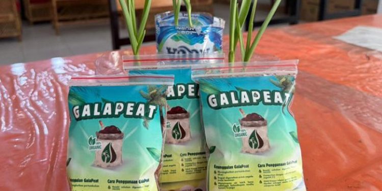 Mahasiswa KKN UNG Olah Sabut Kelapa untuk Pelestarian Lingkungan