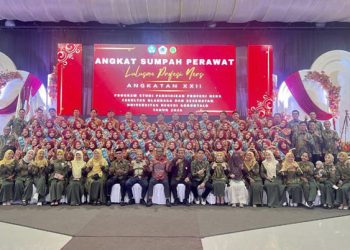 66 Lulusan Profesi Ners UNG Siap Mengabdi untuk Kesehatan Masyarakat