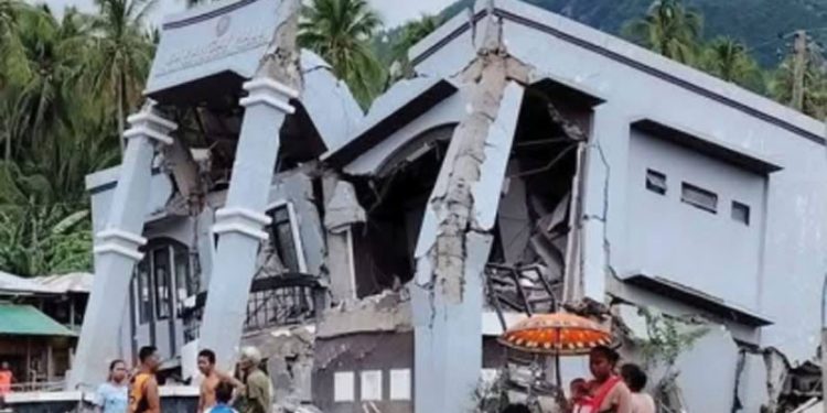 Korban Tewas Gempa Sarangani di Mindanao Meningkat Menjadi 37 Orang