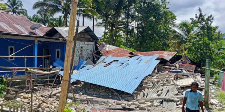 Kabupaten Sigi Paling Terdampak Gempa di Sulawesi Tengah, 1 Orang Tewas dan Lebih Dari 30 Terluka