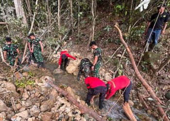 Gempa Sulawesi Tengah Membentuk Bendung Alami
