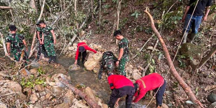 Gempa Sulawesi Tengah Membentuk Bendung Alami