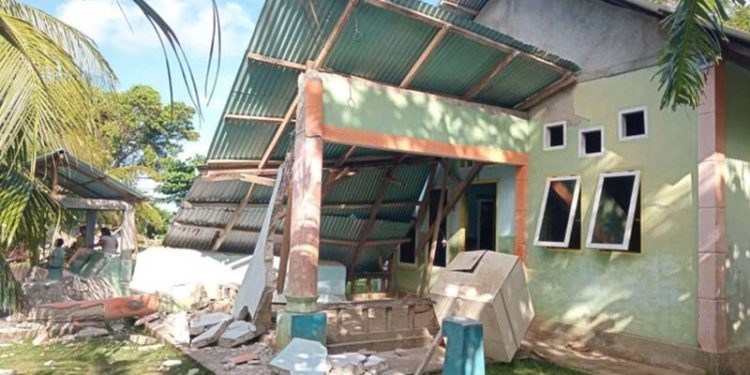 Gempa M7,7 di Dekat Sarangani Filipina Selatan Merusak Puluhan Rumah di Kepulauan Sangihe dan Talaud