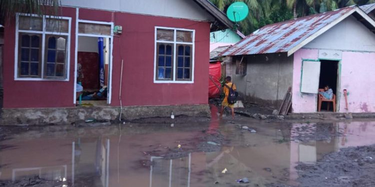 Banjir dan Longsor Terjang Dua Kecamatan di Kabupaten Gorontalo