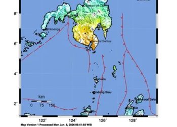 Gempa Magnitudo 7,7 Guncang Filipina Selatan, Getarannya Terasa Hingga Gorontalo